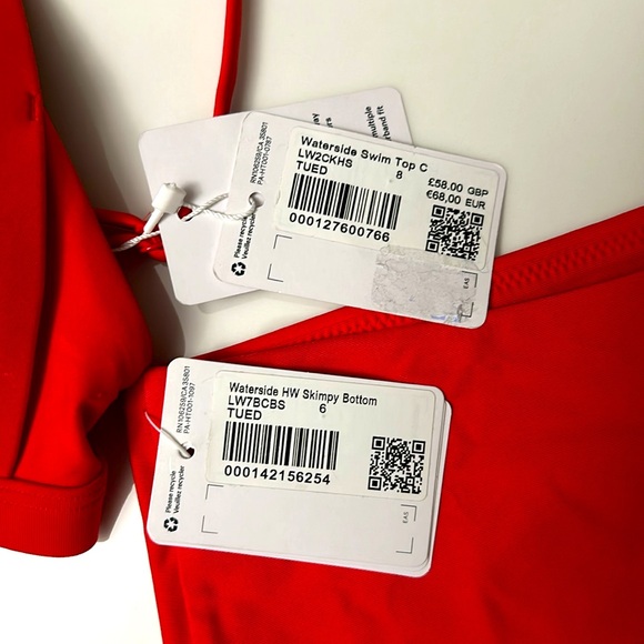 NWT Waterside Swim Top C (8) & High-Waist Skimpy-Fit Swim Bottom (6) - Picture 8 of 8